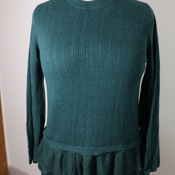Lauren Conrad Knit Lace Sweater - Picture 1 of 4